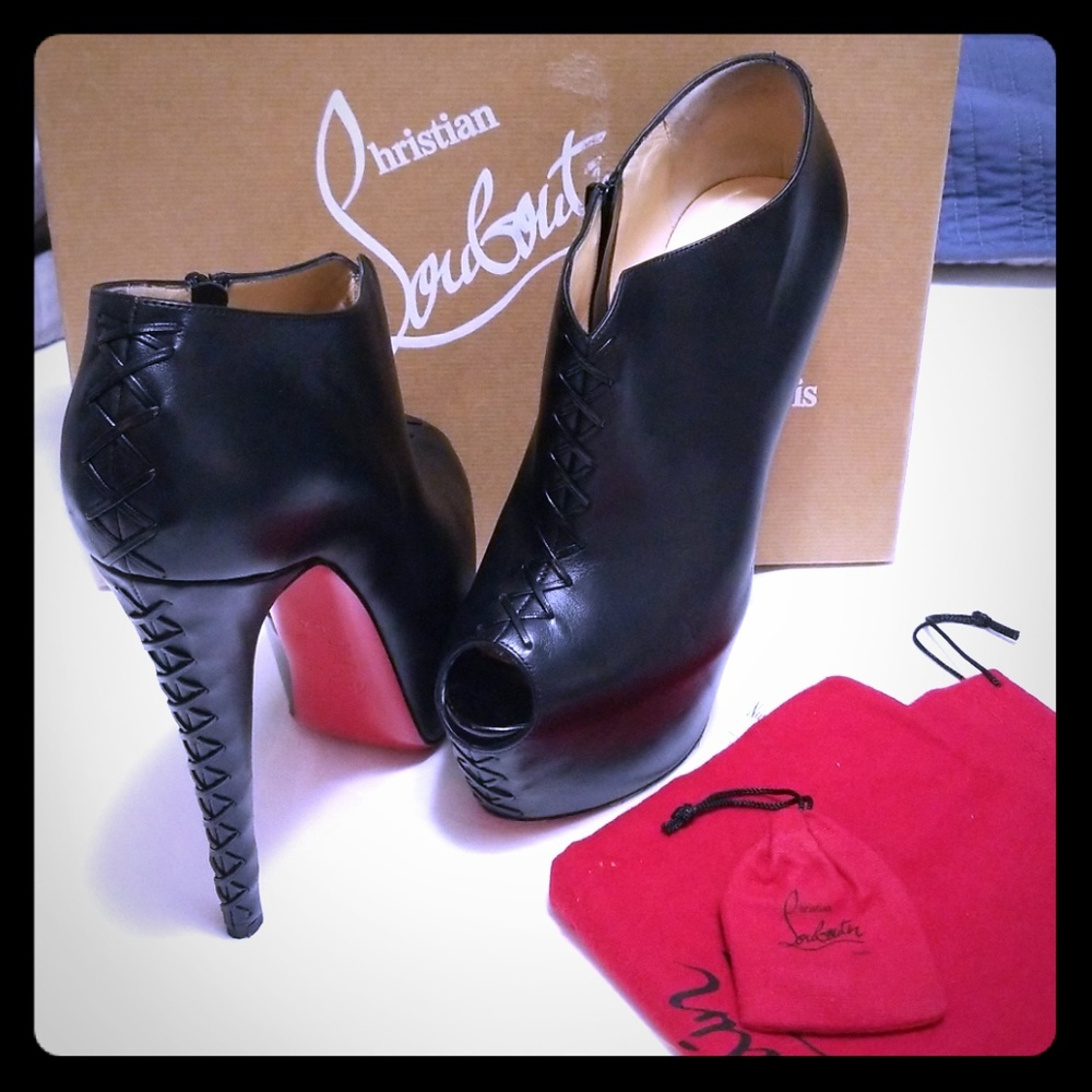 Christian Louboutin Recouzetta 160 Calf/Patent siz